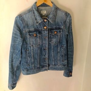 J. Crew Denim Jacket in Tyler Wash - Size Medium